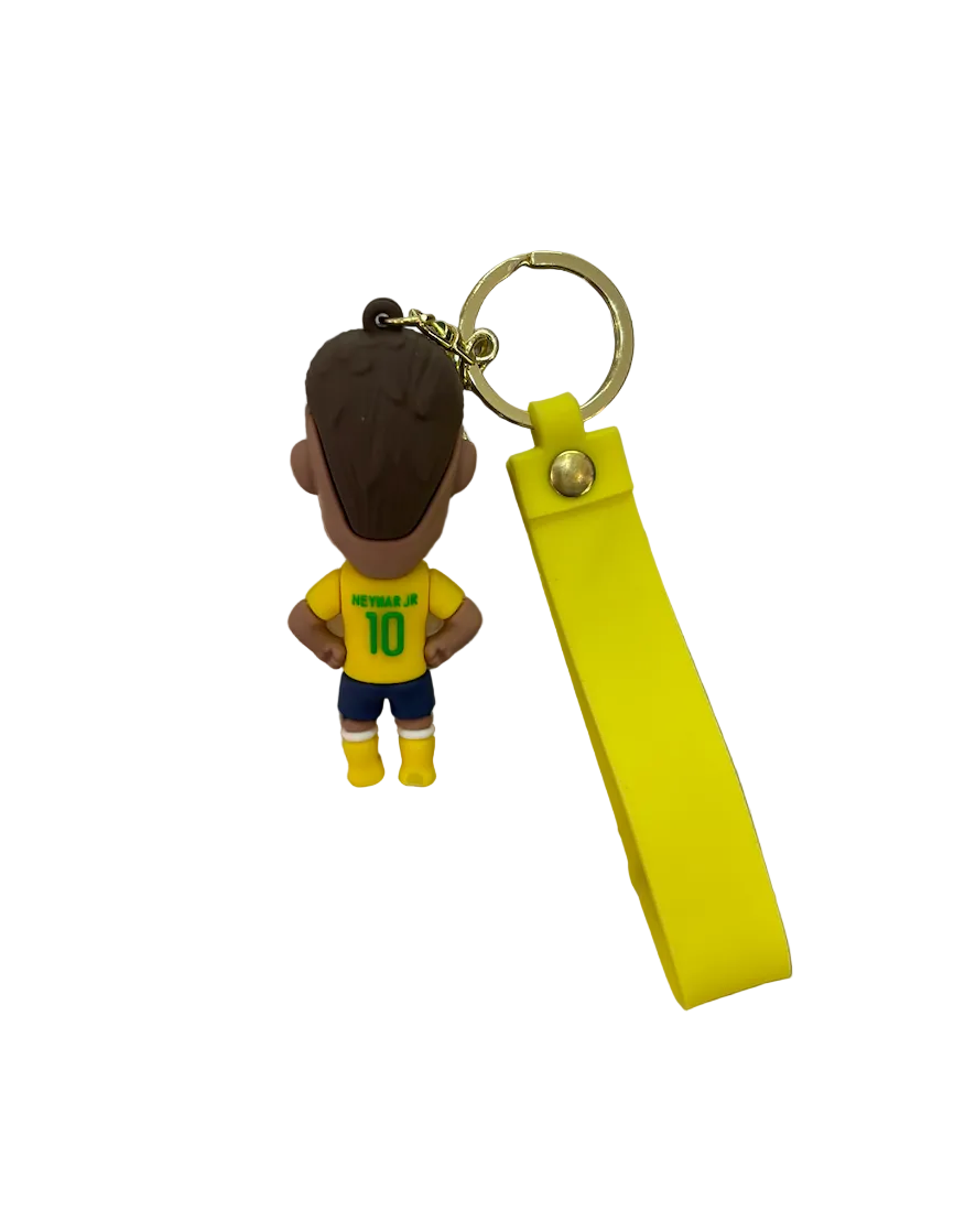 Neymar Jr. Brazil Character Keychain