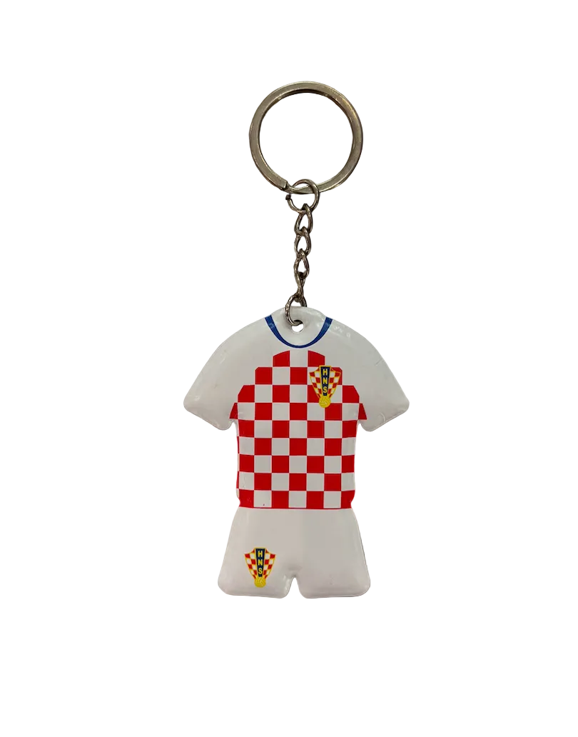 Croatia Jersey Keychain