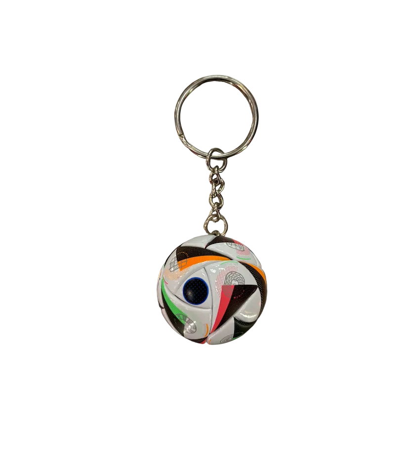 Euro Cup 2024 Fussballliebe Soccer Ball Keychain