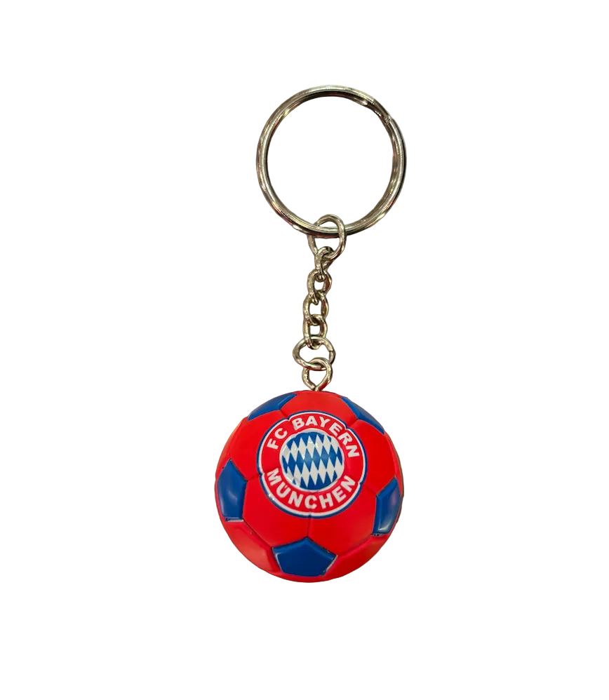 Bayern Munchen Soccer Ball Keychain