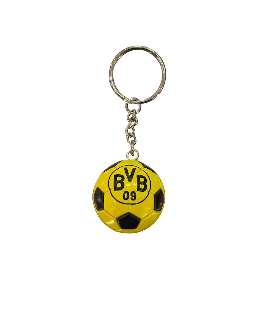 Dortmund Soccer Ball Keychain
