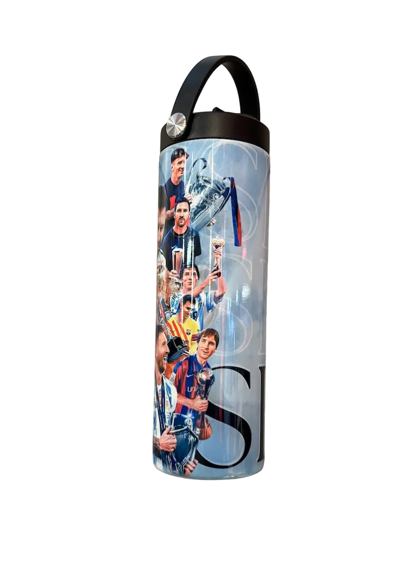 Lionel Messi Tumbler Water Bottle