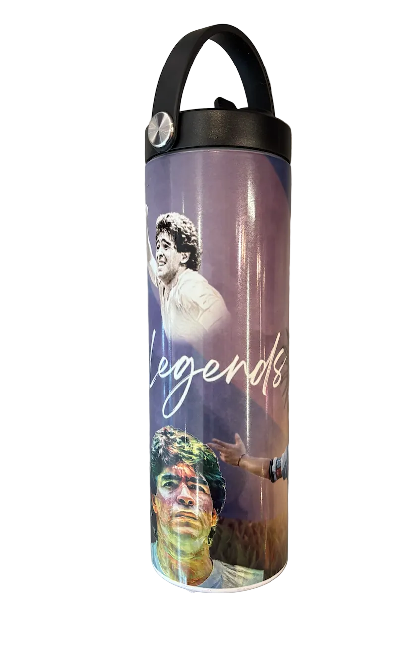 Diego Maradona Tumbler Water Bottle