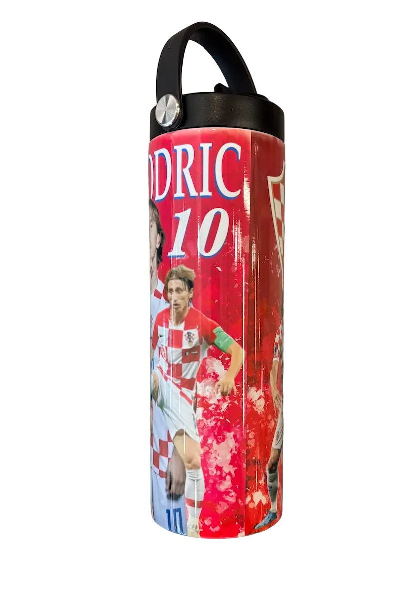 Croatia Luka Modric Tumbler Water Bottle