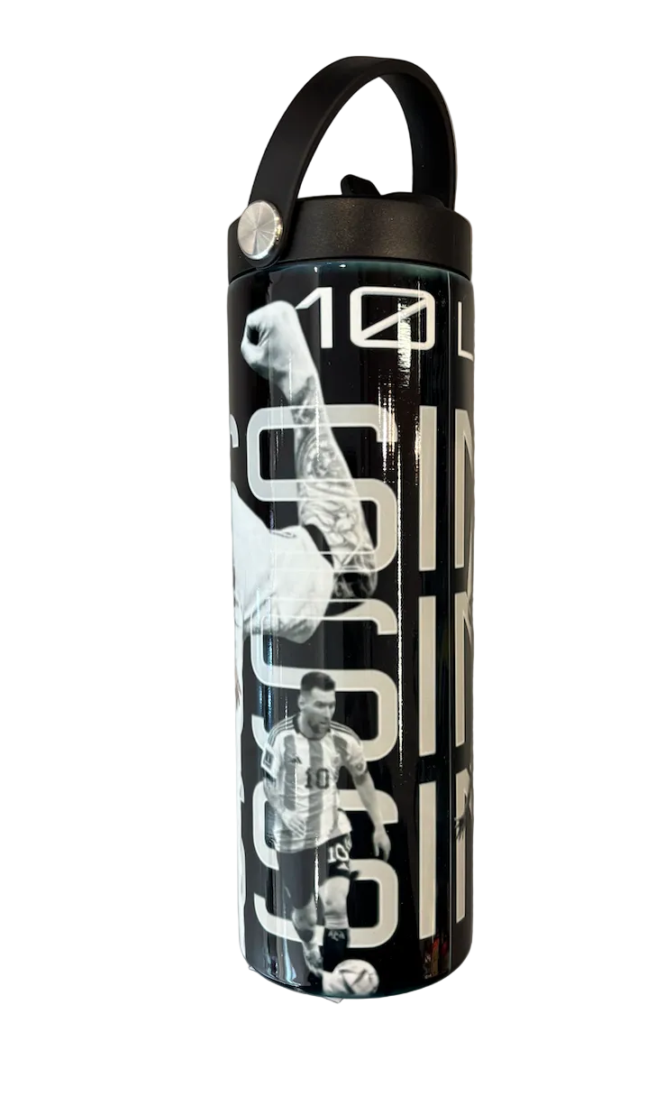 Lionel Messi Tumbler Water Bottle