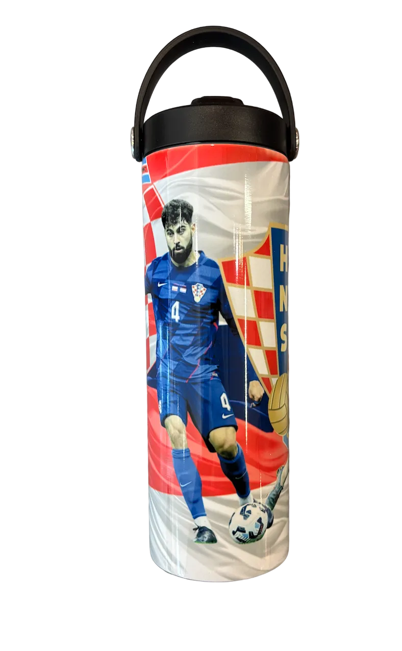 Croatia Tumbler Water Bottle