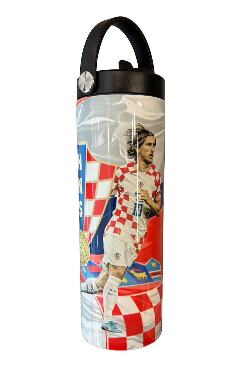 Croatia Tumbler Water Bottle