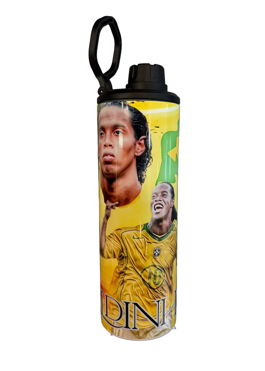 Brazil Ronaldinho Tumbler Water Bottle