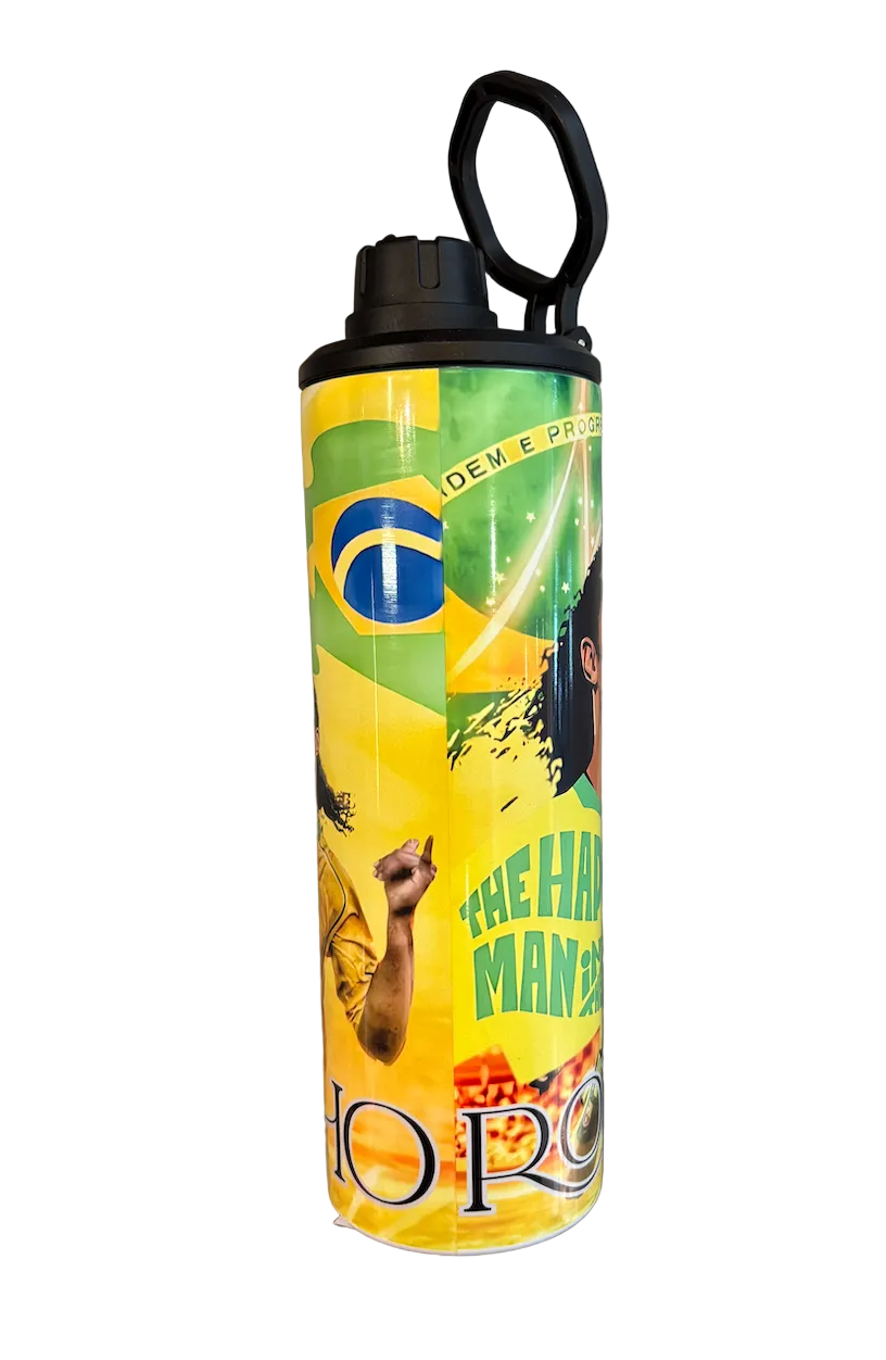 Brazil Ronaldinho Tumbler Water Bottle