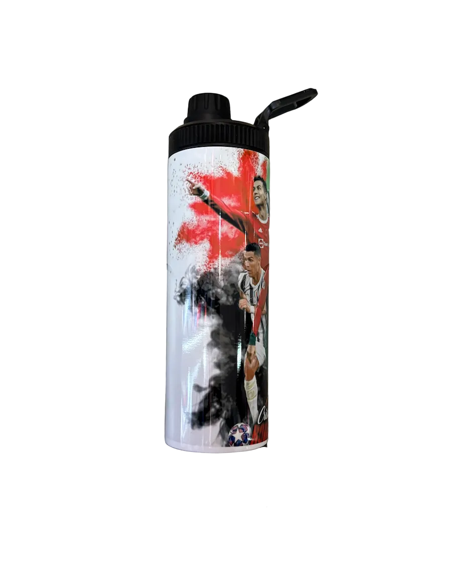 Cristiano Ronaldo Tumbler Water Bottle