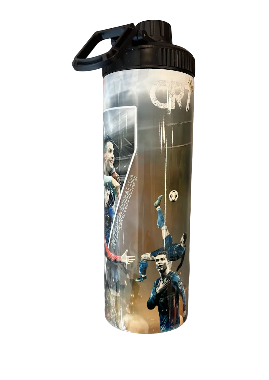 Cristiano Ronaldo Tumbler Water Bottle