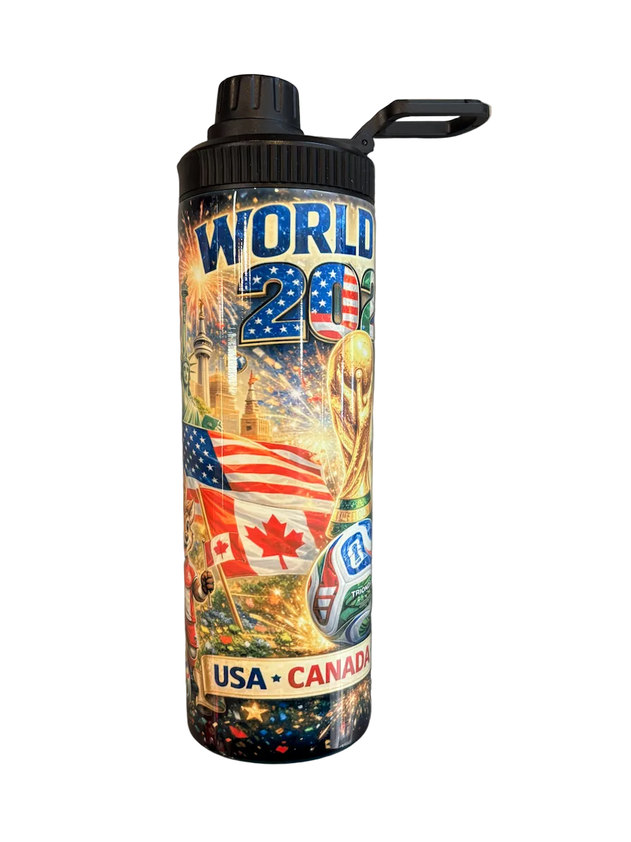 World Cup 2026 Tumbler Water Bottle