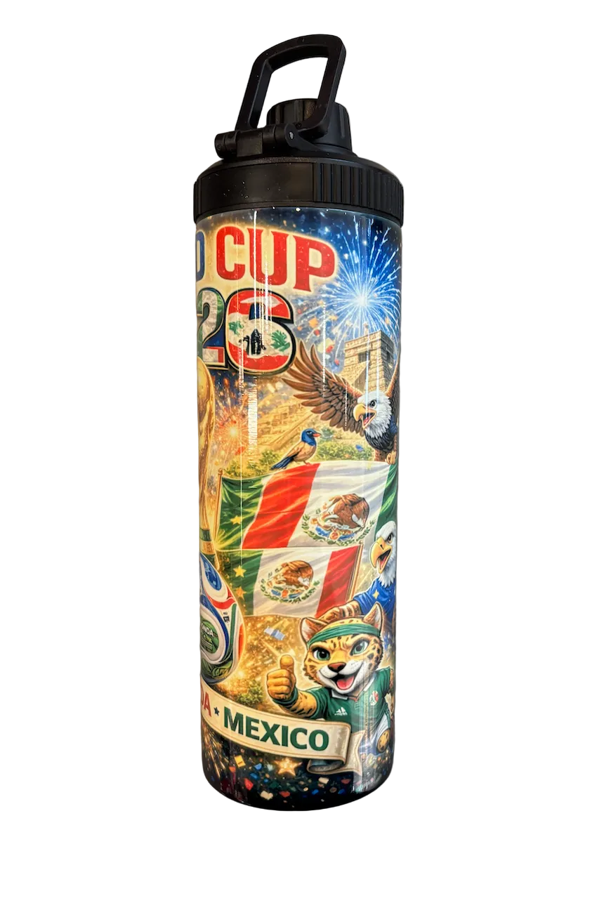 World Cup 2026 Tumbler Water Bottle