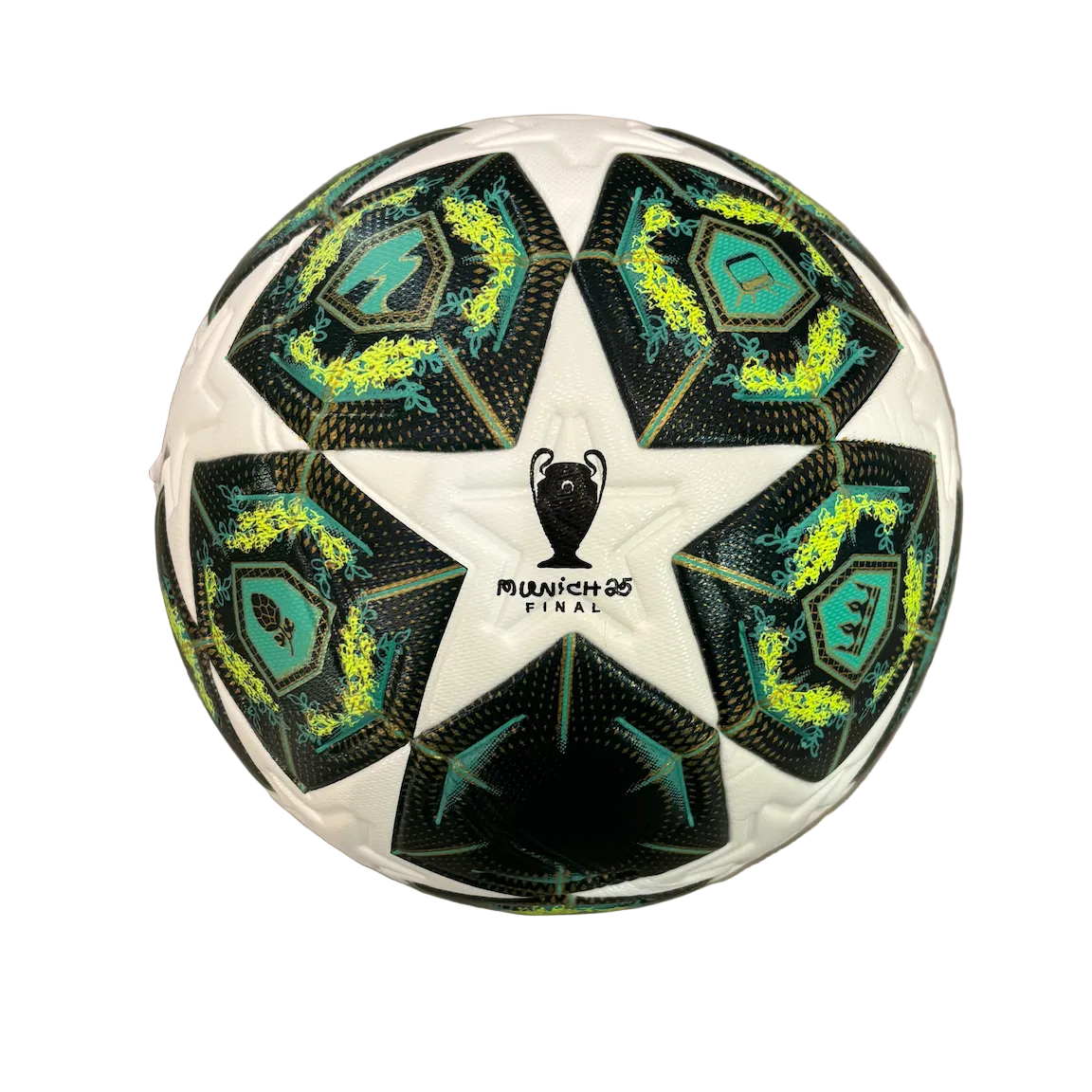 Champions League Munich Green 2025 Size 5 Ball