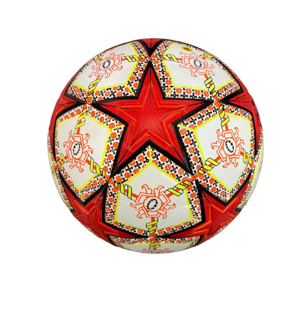 Women's Champions League Orange and White Size 5 Ball