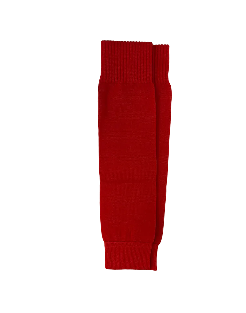 Red One Size Adult Half Socks
