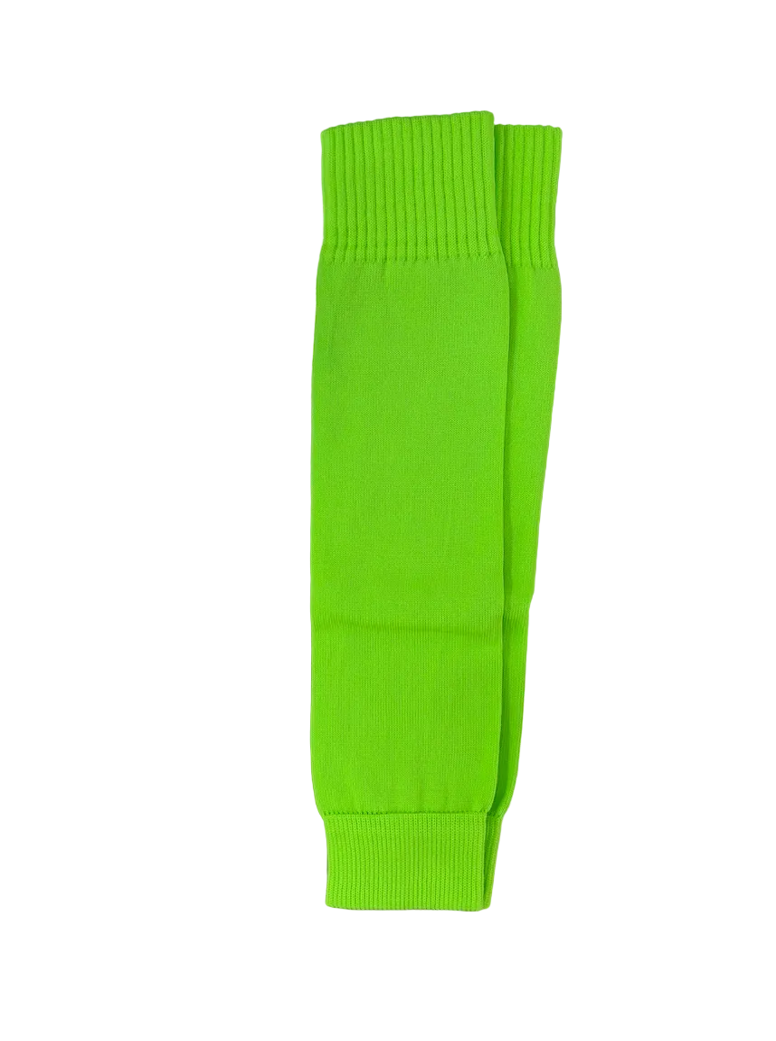 Neon Green One Size Adult Half Socks
