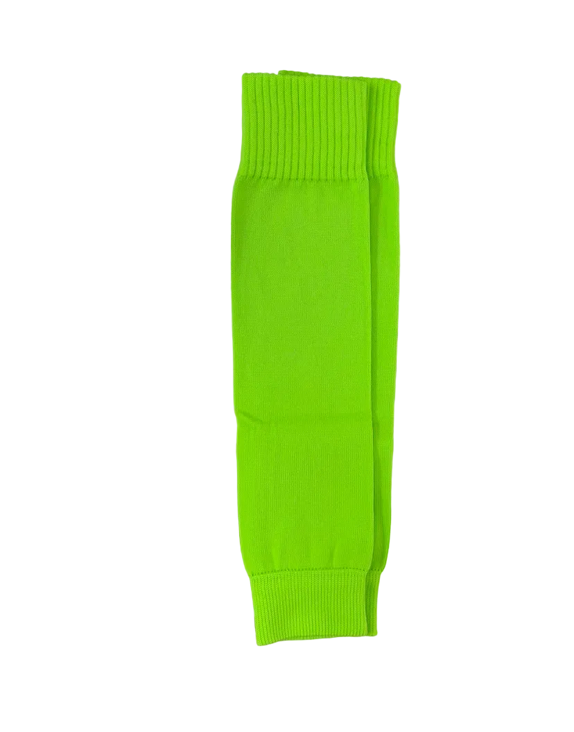 Neon Green One Size Adult Half Socks
