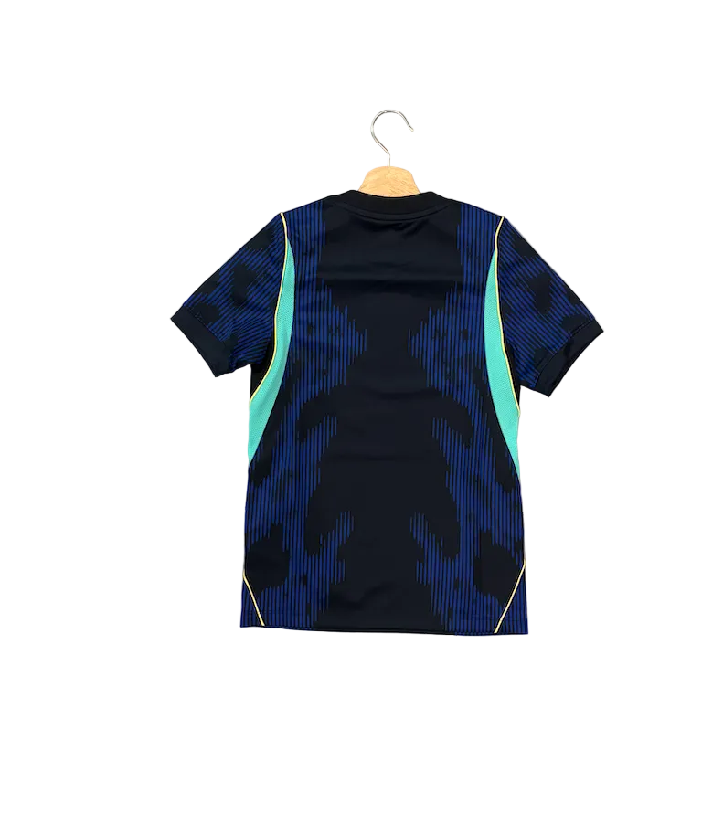 Jordan Brazil Away World Cup 2026 Kids Jersey