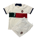 Cristiano Ronaldo Portugal Away Kids Kit