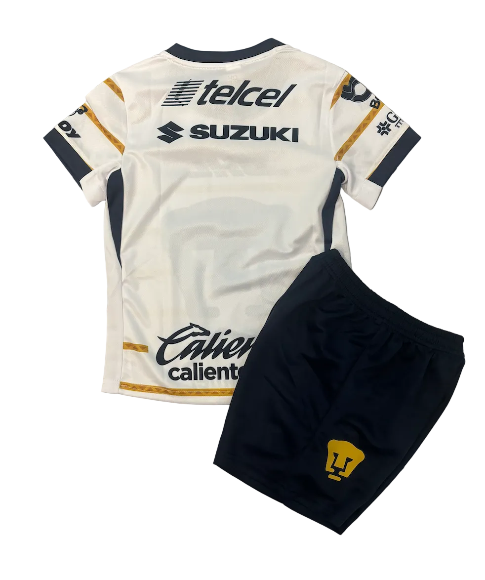 Pumas White Kids Kit