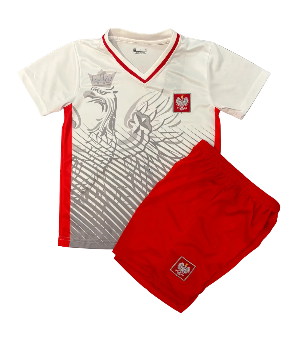 Robert Lewandowski Poland Home Kids Kit