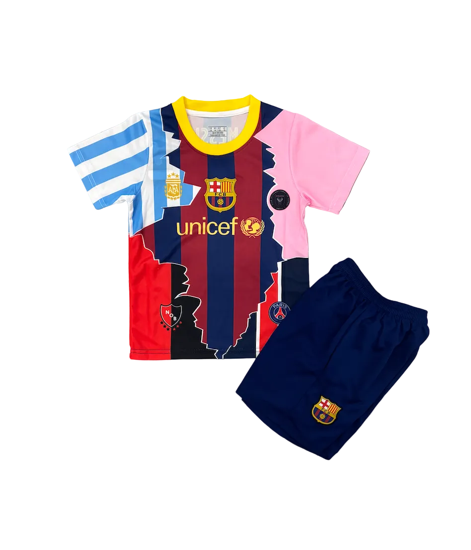 Lionel Messi All Teams Limited Edition Kids Kit