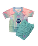Lionel Messi Barcelona Pink and Blue Kids Kit