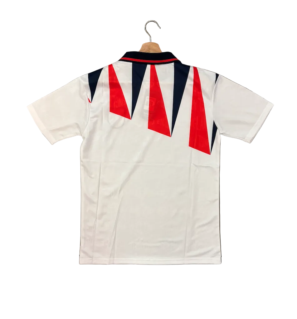 Retro England White Adult Jersey