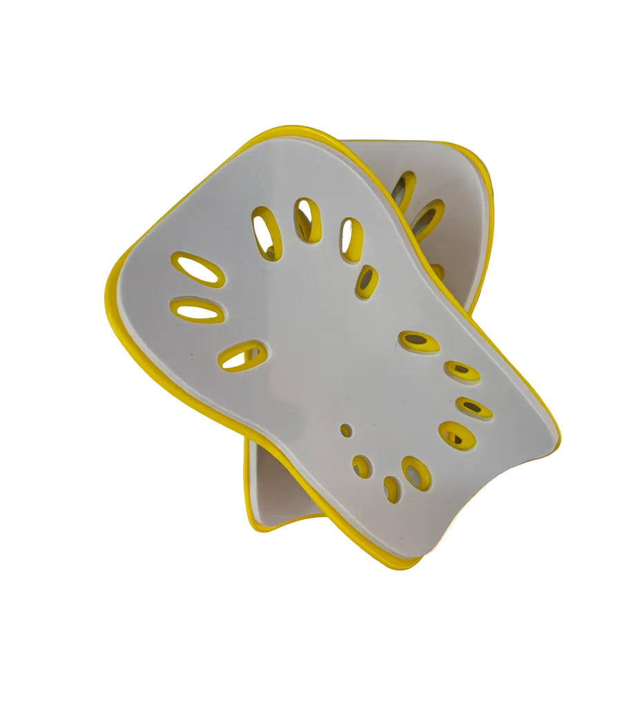 Yellow One Size Adult Shinguards