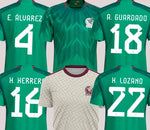 New Mexico White Green Premium Soccer Jersey 2023