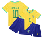 New Brazil Home Neymar Premium Soccer Uniform 2023