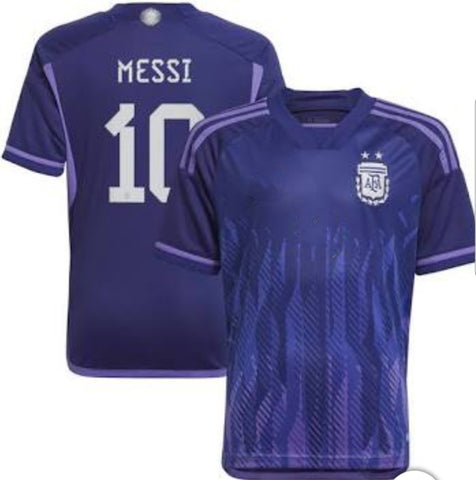 New Argentina Purple Away Premium Soccer Jersey 2023