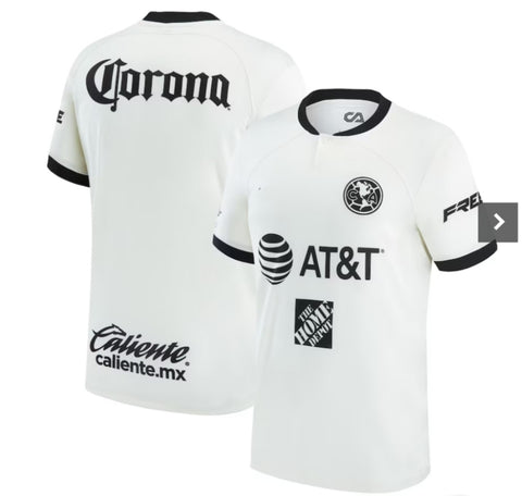 New Club America White Blanco Premium Soccer Jersey 2023