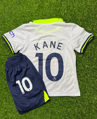 Kids Tottenhammm Kane Premium Soccer Uniform 2023
