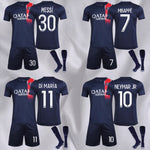 Paris Blue Premium Soccer Jersey 2023