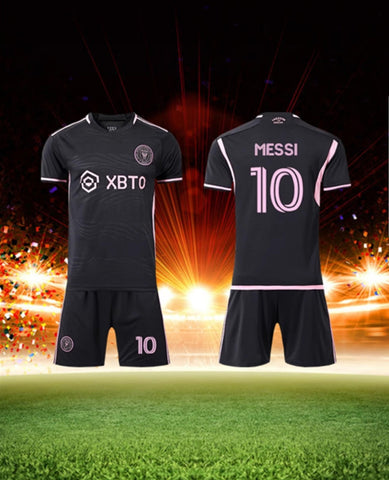 Inter Miamiii Messsssi Black Premium Soccer Jersey 2023