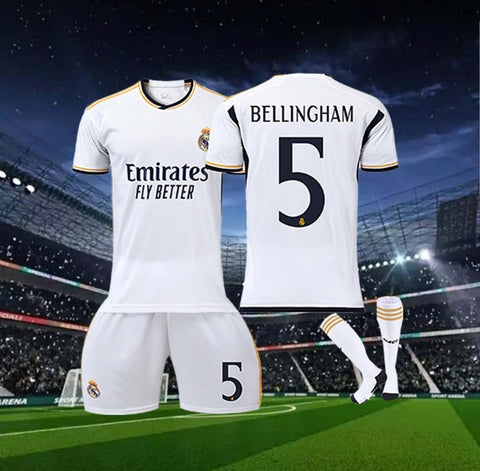 Real Madriddddd Bellinghammmmm White Premium Soccer Jersey 2023