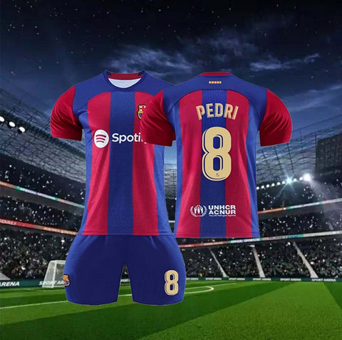 Barcelona Pedri Premium Soccer Jersey 2023
