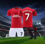 Manchester Ronaldo Red Premium Soccer Jersey 2023