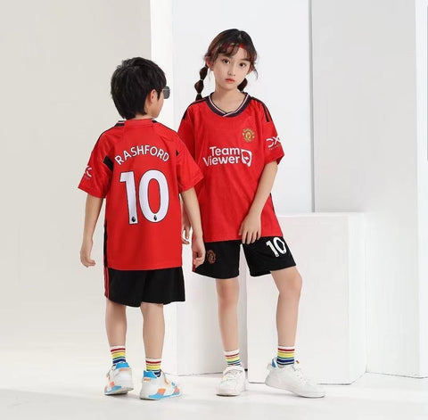 Kids Rashford Premium Soccer Uniform 2023