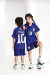 Kids Argentinaaaaa Messsi Purple Premium Soccer Uniform 2023