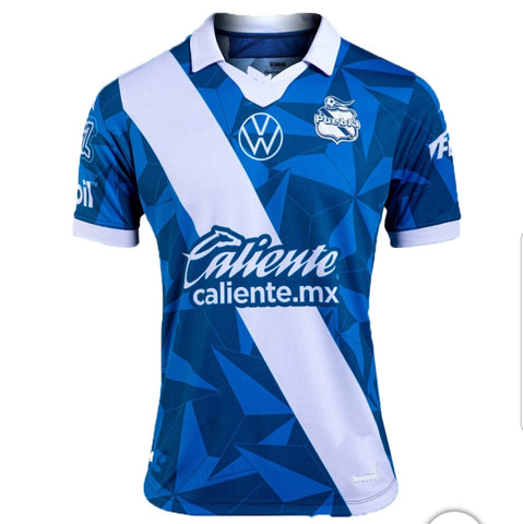 Puebla Away Visita Azul Premium Soccer Jersey 2023