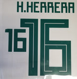 Mexico Team Player Name and Number