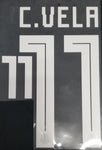 Mexico Team Player Name and Number