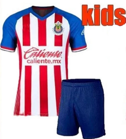New Chivas Red Rojo Home Kids Kit 2019-2020