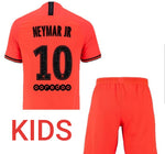PSG Paris Red Rojo Away Neymar Kids Kit 2019