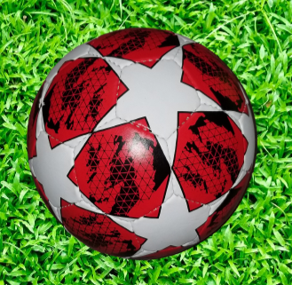 Red Champions League Premium Soccer Ball