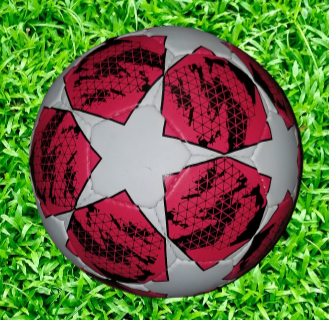 Pink Champions League Premium Soccer Ball