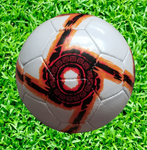 Liga MX White Orange Premium Soccer Ball